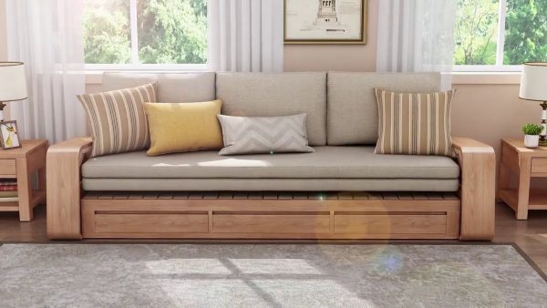 Ghế sofa kết hợp tủ và giường nội thất gia đình